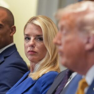 Spracovanie Epsteinových spisov vyvoláva konflikt medzi Pam Bondi a Danom Bongin...