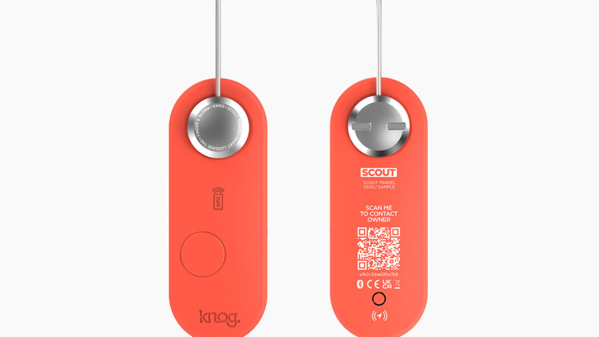 Inteligentný štítok na batožinu od Knog
