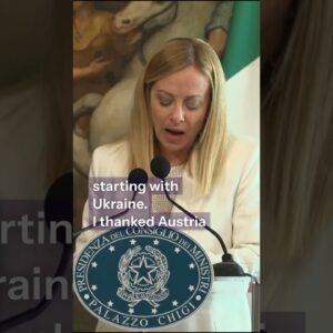 Meloni vyzýva Západ, aby sa zjednotil, keďže Rusko stupňuje napätie na Ukrajine