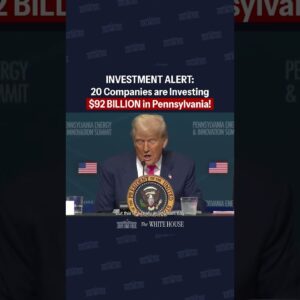 Prezident Trump oznámil investície vo výške 92 miliárd dolárov smerujúce do Pens...