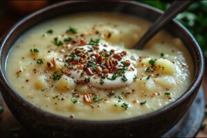 Krémová karfiolovo-zemiaková polievka – jednoduchý recept na chladné dni, ...