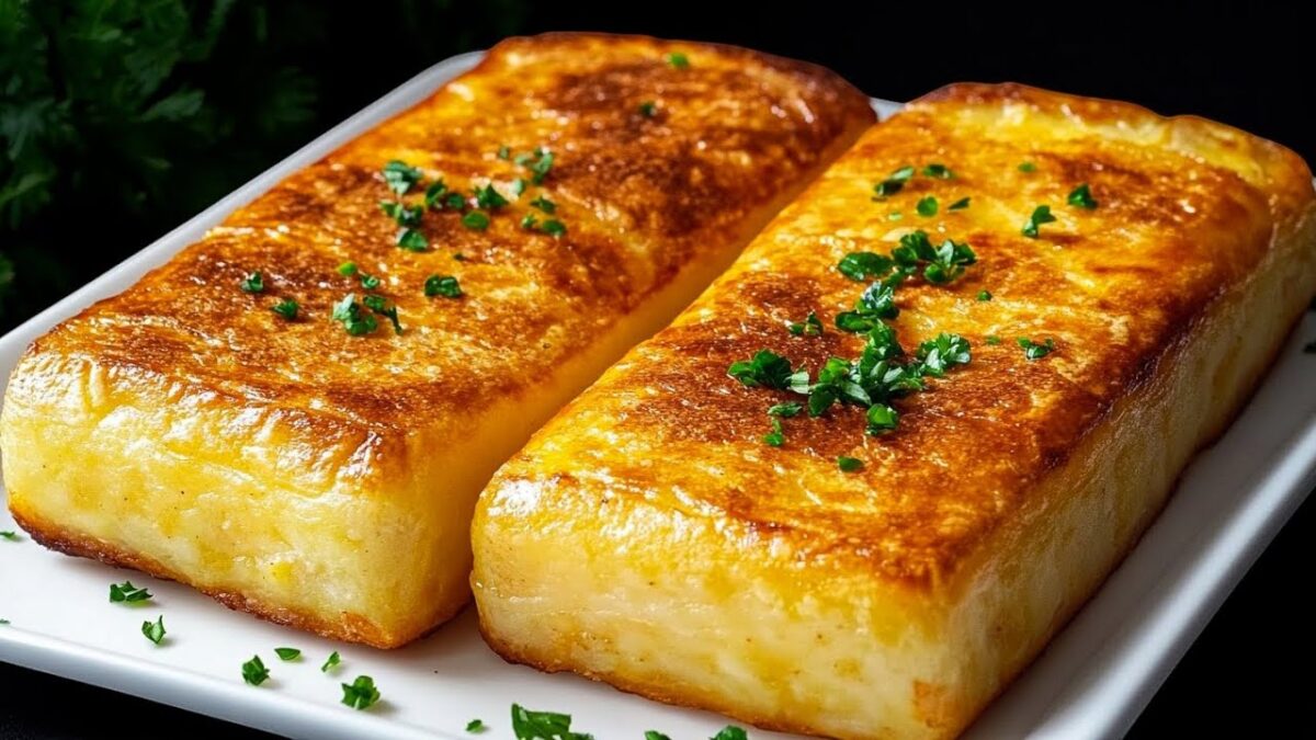 Zemiaková omeleta z biednych zásob.