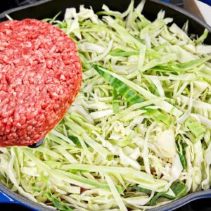 Stačí pridať mleté mäso do kapusty! Neuveriteľne jednoduchý a chutný recept na v...