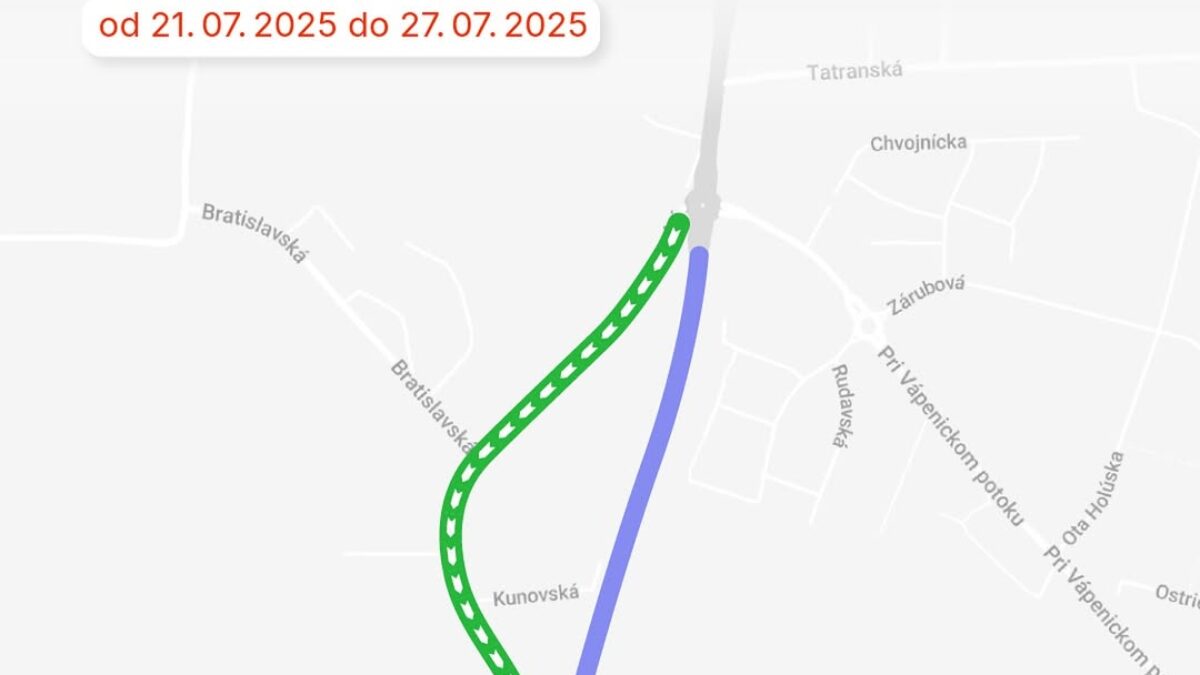 Mesto Bratislava:  Začiatkom budúceho týždňa začíname s opravou vozovky na zvyšnom úseku Hodonínskej ulice, od križovatky s Bratislavskou po kruhový objazd. Striedavo budeme opravovať vždy jeden jazdný pruh. Opravovaný