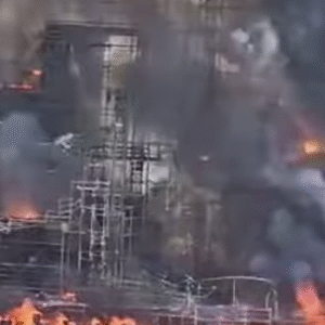 Masívny požiar zničil pódium pre festival Tomorrowland v Belgicku.