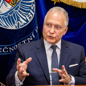 Michal Koudelka, riaditeľ Bezpečnostnej informačnej služby Českej republiky (BIS...