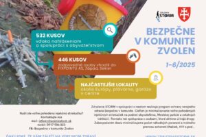 Mesto Zvolen: Bezpečnosť v uliciach mesta zvyšujeme aj zberom a likvidáciou voľn...