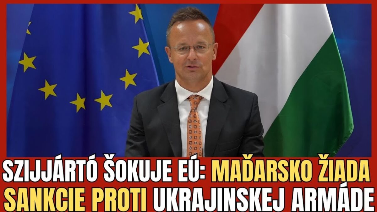 Szijjártó : Brutálna pravda o Ukrajine a EÚ mlčí. Maďarsko žiada sankcie EÚ proti ukrajinskej armáde