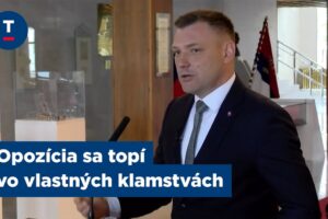 Taraba: Opozícia sa topí vo vlastných klamstvách