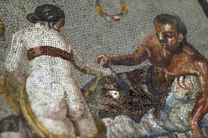 Do Pompejí vrátili erotickú mozaiku, ktorú ukradol nacistický vojak.