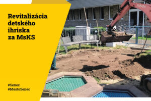 Mesto Senec: Revitalizácia MsKS pre deti