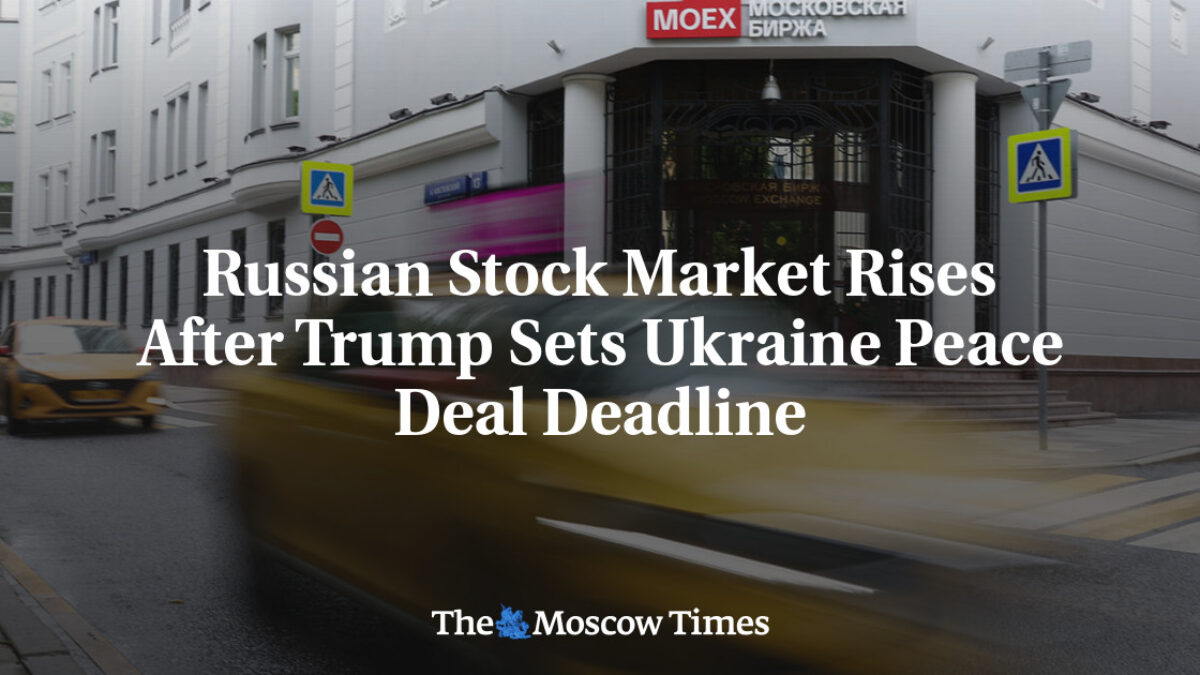 Ruský akciový trh stúpa po tom, ako Trump stanovil termín pre mierovú dohodu s Ukrajinou