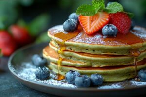 1752523706_maxresdefault.jpg Vegánske matcha palacinky nadýchané, zdravé, ideálne na raňajky.