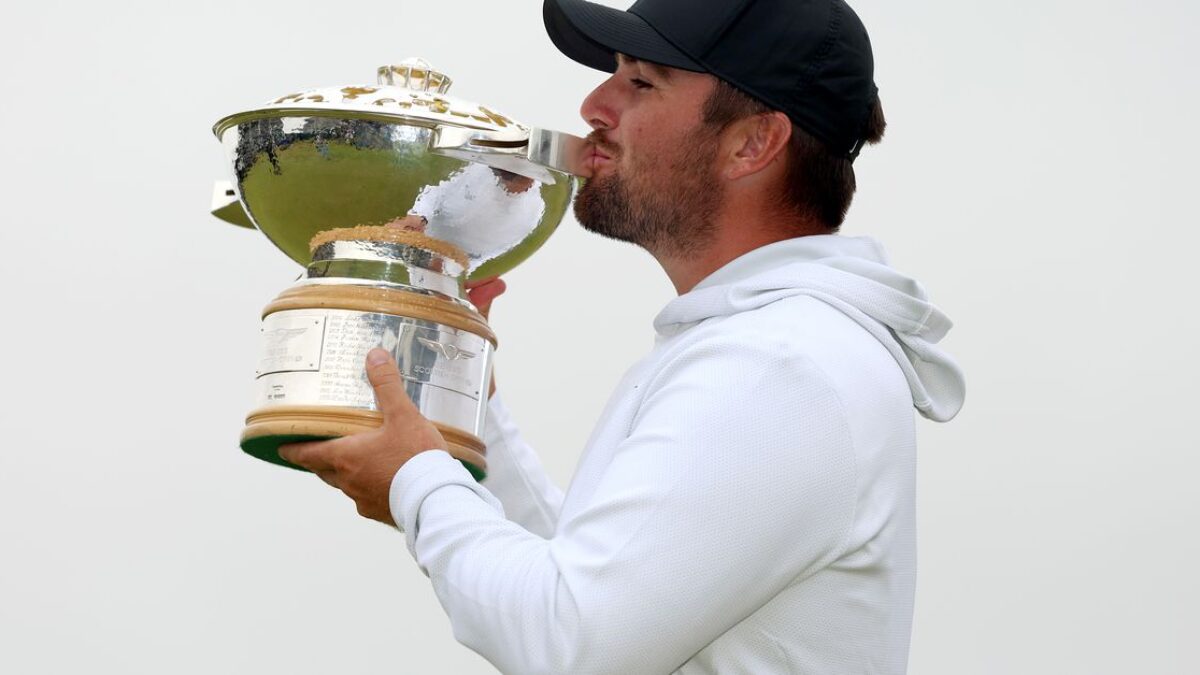 2224933776.jpg Chris Gotterup víťazom na Genesis Scottish Open, kvalifikoval sa na Open Championship.