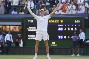 Jannik Sinner sa stal víťazom Wimbledonu.
