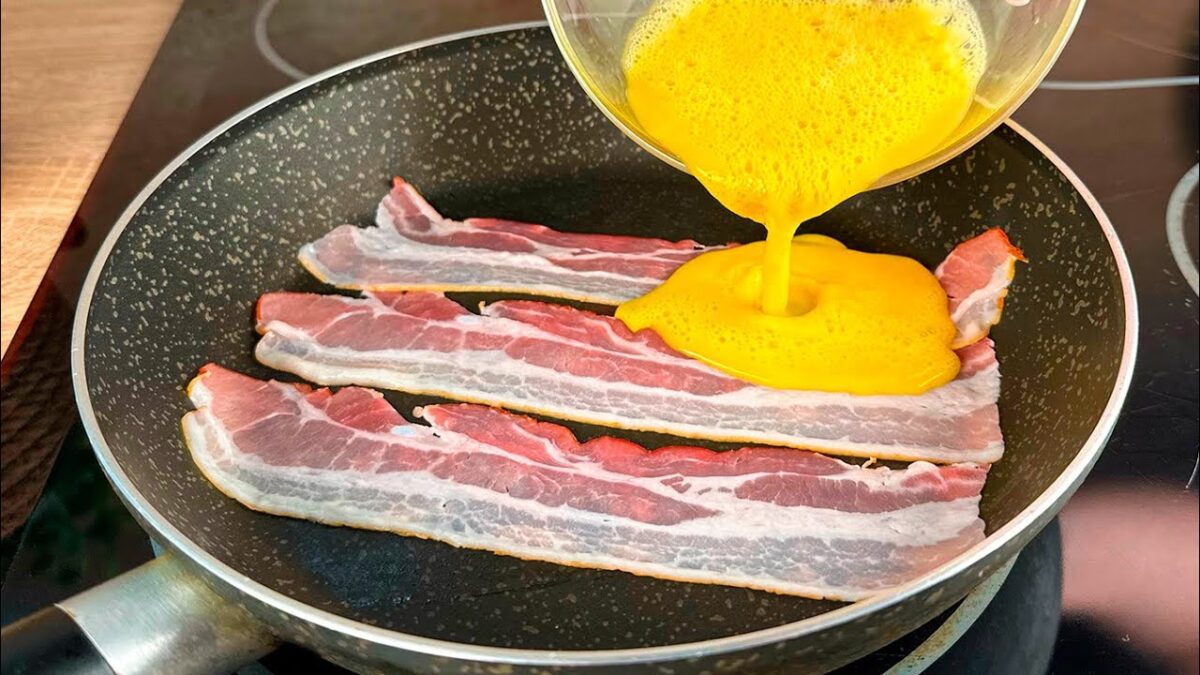 Vajce na slanine – jednoduché a neuveriteľne chutné!