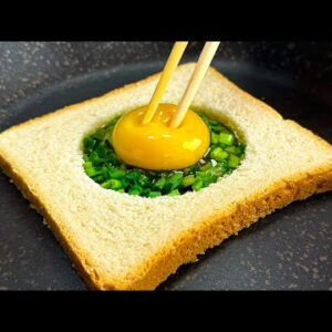 Vajcia s chlebom – rýchle a chutné raňajky za 5 minút