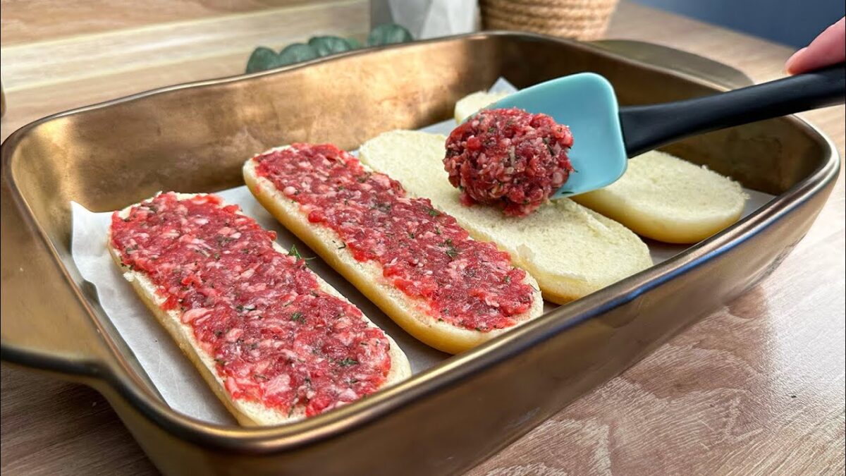 Chrumkavé mäsové sendviče s jemnou náplňou