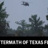 Následky bleskových povodní v Texase