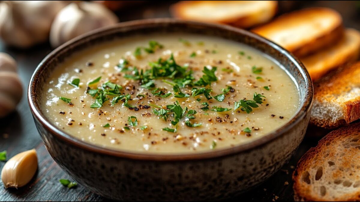 Túto vegánsku cesnakovú polievku budete variť celé leto!