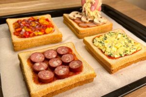 Rýchly a lahodný toast za 10 minút – štyri porcie!