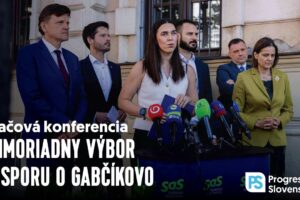 Mimoriadny výbor k sporu o Gabčíkovo | Spoločná tlačová konferencia, 1. júl 2025