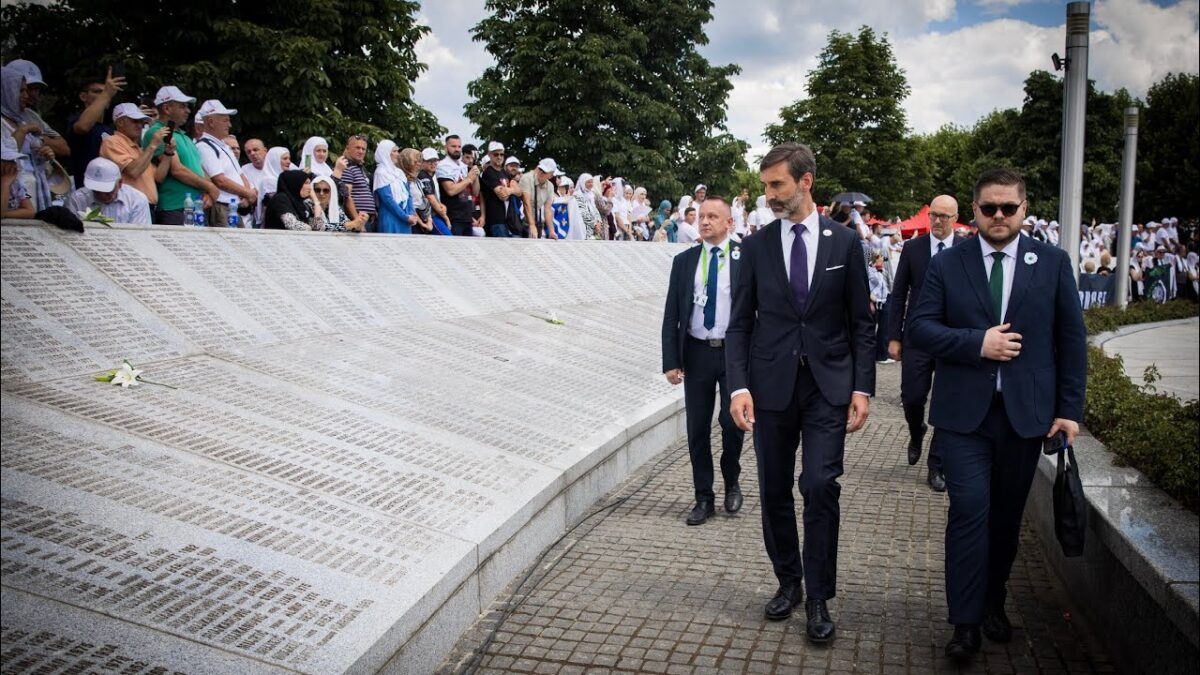 Vyjadrenie ministra Juraja Blanára v rámci spomienky 30. výročia genocídy v Srebrenici