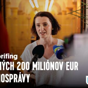 Zmrazených 200 miliónov eur pre samosprávy | Tlačový brífing PS, 1. júl 2025
