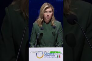 Olena Zelenska ohromila Rím: „Krajina bez ľudí je len pamätník“