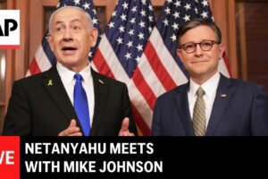 Benjamin Netanjahu navštívil Kapitol a stretol sa s Mikom Johnsonom