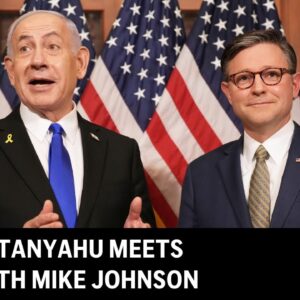 Benjamin Netanjahu navštívil Kapitol a stretol sa s Mikom Johnsonom