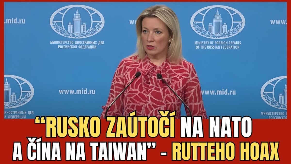 Maria Zacharovová : Má NATO naozaj právo rozhodovať o budúcnosti celého sveta? TVOTV