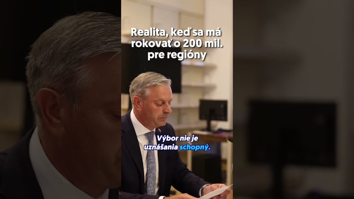 Koalícia má plné ústa rečí o pomoci regiónom | Michal TRUBAN