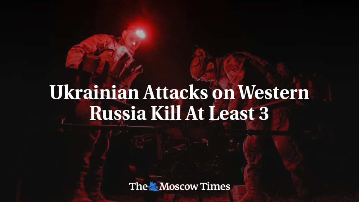 Útoky Ukrajincov na západné Rusko usmrtili najmenej 3 ľudí