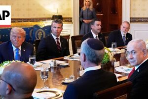 Trump a Netanjahu reagujú na otázky o Gaze počas stretnutia v Bielom dome