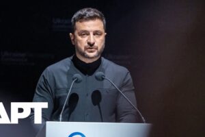 Zelenský vyzýva k plánu obnovy pre Ukrajinu podľa vzoru Marshallovho plánu