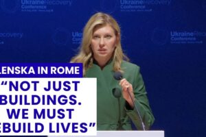 Olena Zelenská ohromila Rím: „Krajina bez ľudí je len pamätník“