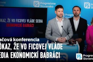 Dôkaz, že vo Ficovej vláde sedia ekonomickí babráci | Tlačová konferencia PS, 8....
