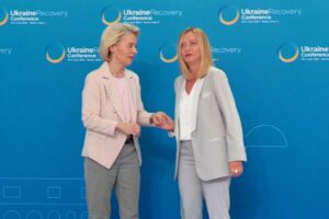 Meloni, Rama, von der Leyen – Spolu za budúcnosť Ukrajiny