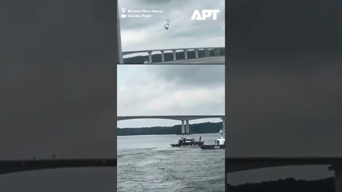 Malajzijská policajná helikoptéra havarovala pri Sungai Pulai počas námorného cvičenia