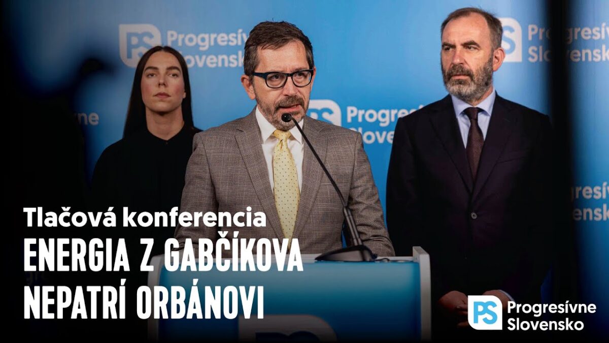 Energia z Gabčíkova nepatrí Orbánovi | Tlačová konferencia PS, 9. júl 2025