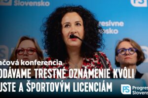 Podávame trestné oznámenie kvôli buste a športovým licenciám | Tlačová konferenc...