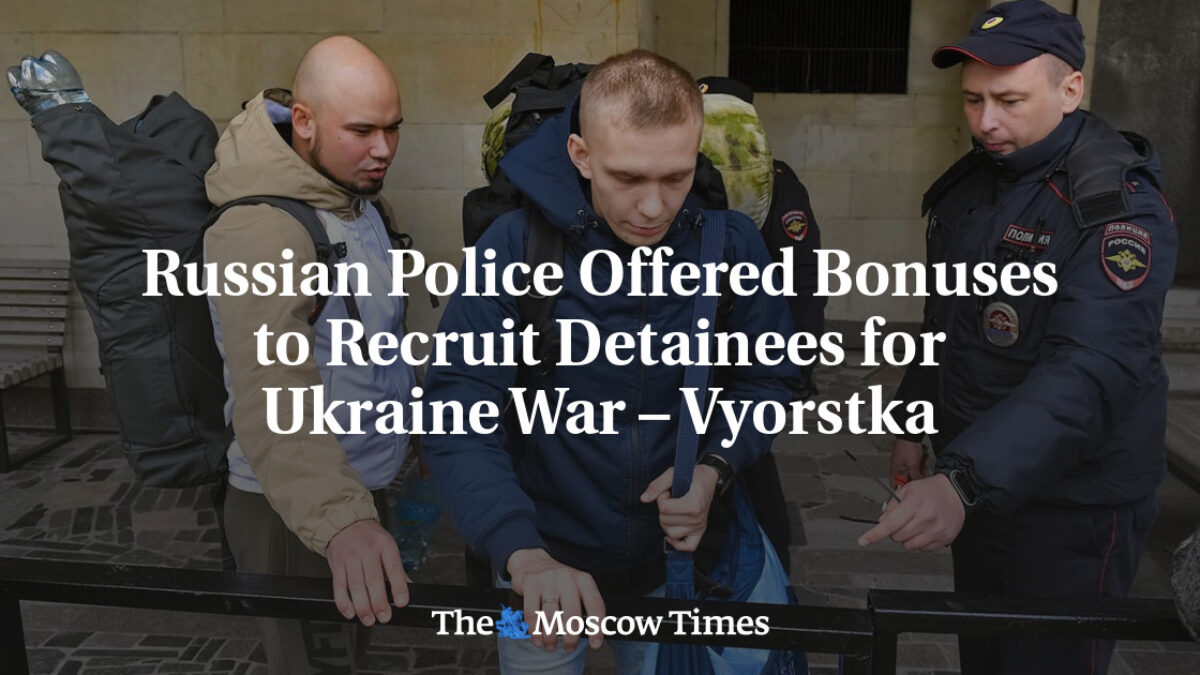 Ruská polícia ponúkala odmeny za nábor zadržaných do vojny na Ukrajine – Vyorstka