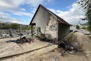 Mesto Považská Bystrica: POLÍCIA VYPÁTRALA PODPAĽAČA KONTAJNEROV