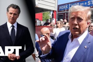 Trump navštívil detenčné stredisko, posmieva sa Newsomovi a hovorí, že CNN môže ...