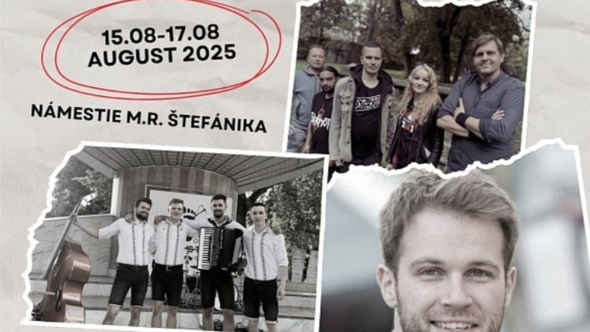 Mesto Topoľčany: TOPOĽČIANSKE HODY 2025 – BUĎTE PRI TOM