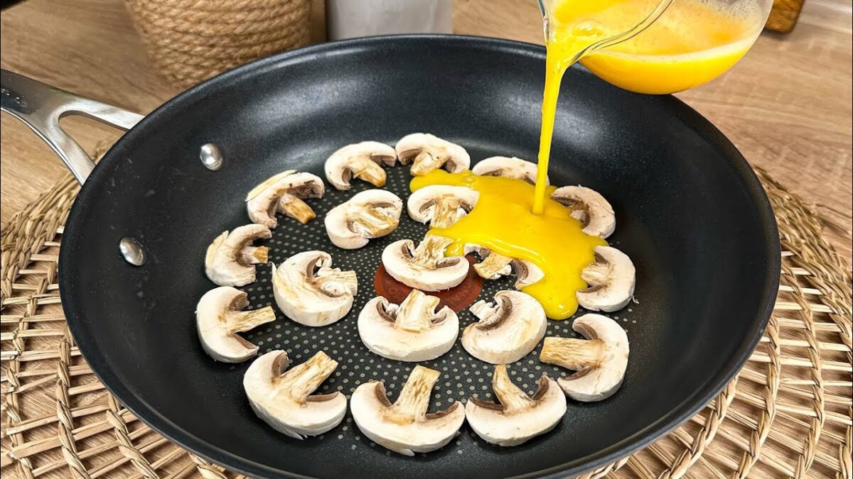 Vajíčko na hubách – ľahké a báječné!