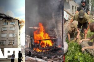 Ruský dron Lancet prekonal obranu NATO a zasiahl úrad v Charkove