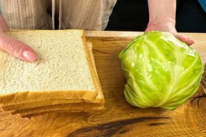 Letný kapustový toast