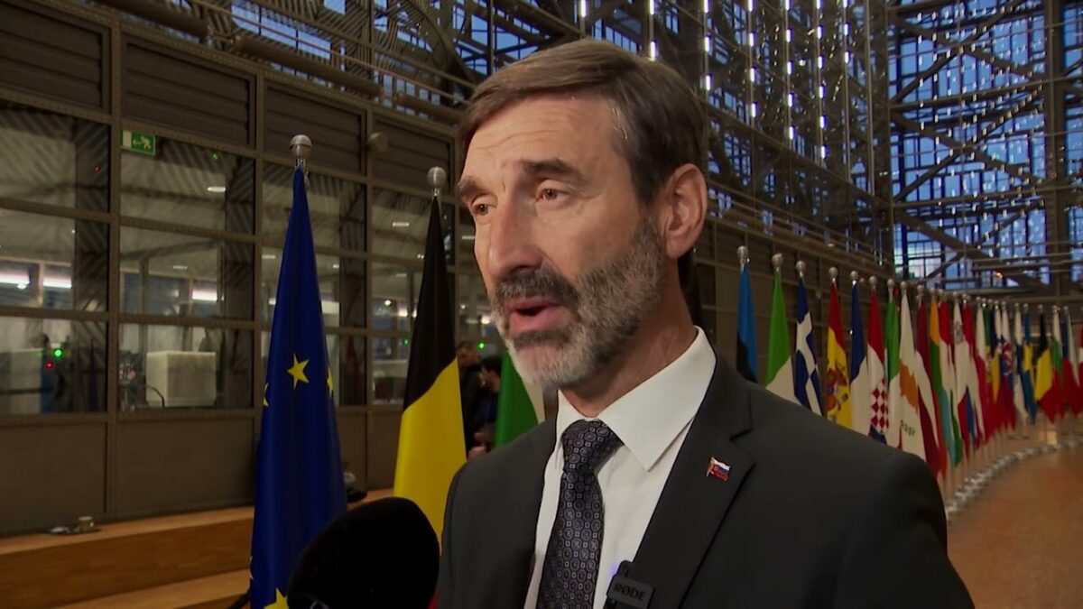 Tlačový brífing ministra Juraja Blanára po zasadnutí Rady EÚ pre zahraničné veci v Bruseli